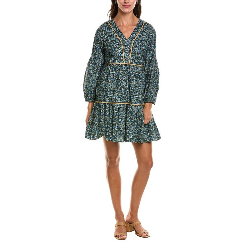 Duffield Lane Womens Helena Dress, Green